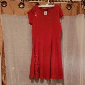 Red dress children's